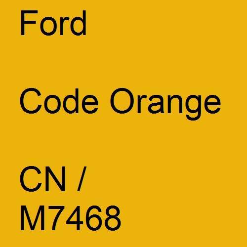 Ford, Code Orange, CN / M7468.